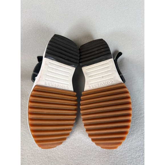 Converse Run‎ Star Hike High Top Platform Sneakers Black White Womens 6.5 Mens 5 - Picture 6 of 11